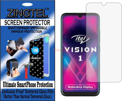 ZINGTEL Impossible Screen Guard for ITEL VISION 1(Pack of 1)