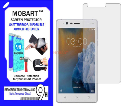 MOBART Impossible Screen Guard for Nokia 3(Pack of 1)