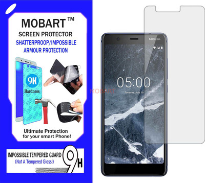 MOBART Impossible Screen Guard for NOKIA 5.1(Pack of 1)