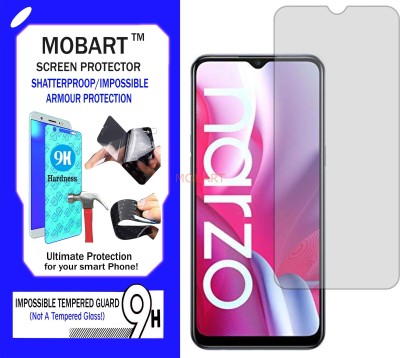 MOBART Impossible Screen Guard for REALME NARZO 20A(Pack of 1)