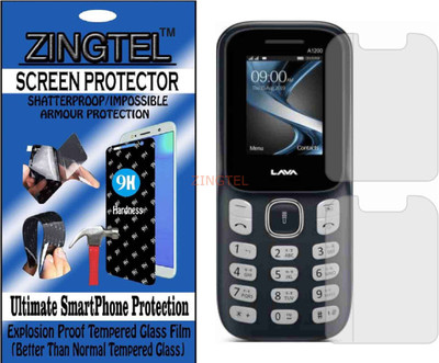 ZINGTEL Impossible Screen Guard for LAVA A1200(Pack of 1)