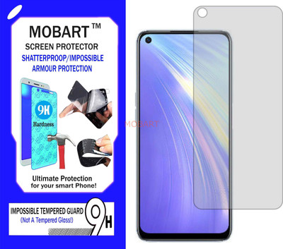 MOBART Impossible Screen Guard for REALME 6 I(Pack of 1)