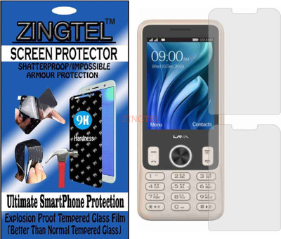ZINGTEL Impossible Screen Guard for LAVA A9(Pack of 1)