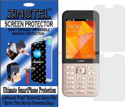 ZINGTEL Impossible Screen Guard for LAVA GEM WAVE(Pack of 1)