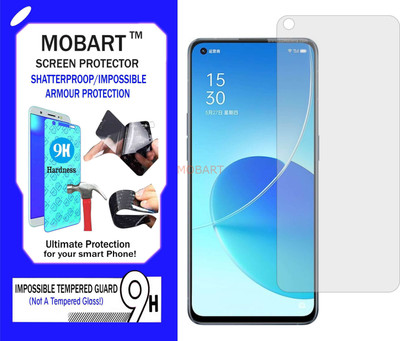 MOBART Impossible Screen Guard for OPPO RENO 6 5G(Pack of 1)