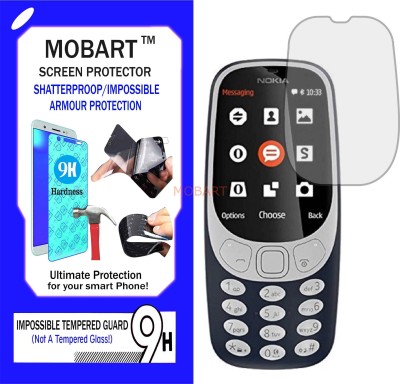 MOBART Impossible Screen Guard for NOKIA 3310 3G DUAL(Pack of 1)