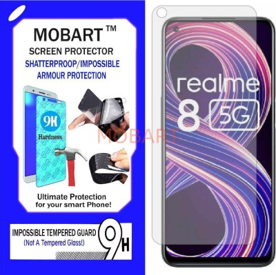 MOBART Impossible Screen Guard for REALME 8S 5G RMX3381(Pack of 1)