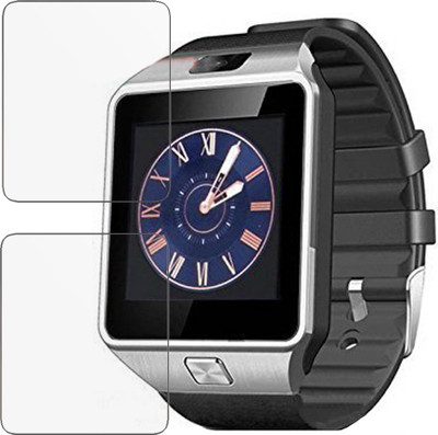 KJN Impossible Screen Guard for DZ09 Smart Watch(Pack of 2)