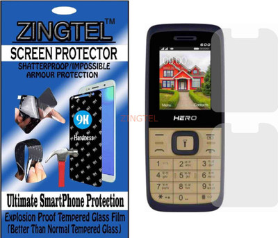 ZINGTEL Impossible Screen Guard for LAVA HERO 600 PLUS(Pack of 1)
