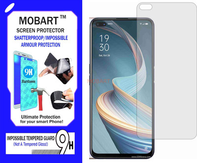 MOBART Impossible Screen Guard for OPPO RENO4 Z 5G(Pack of 1)