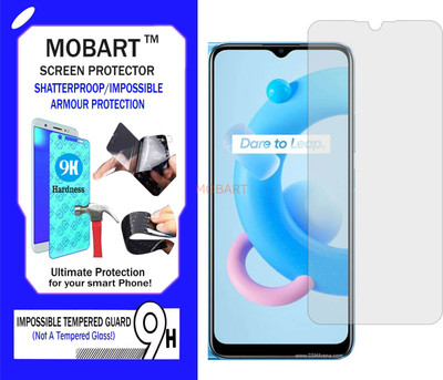 MOBART Impossible Screen Guard for REALME C20 A(Pack of 1)