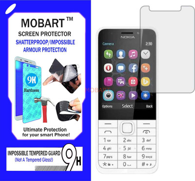 MOBART Impossible Screen Guard for NOKIA 230(Pack of 1)