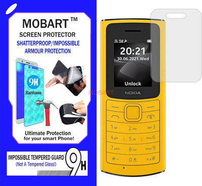 MOBART Impossible Screen Guard for NOKIA 110 4G(Pack of 1)