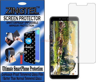 ZINGTEL Impossible Screen Guard for ITEL A45(Pack of 1)