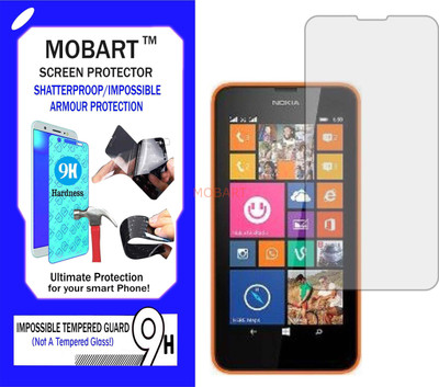 MOBART Impossible Screen Guard for Nokia Lumia 630(Pack of 1)