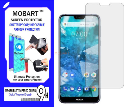 MOBART Impossible Screen Guard for NOKIA 7.1(Pack of 1)