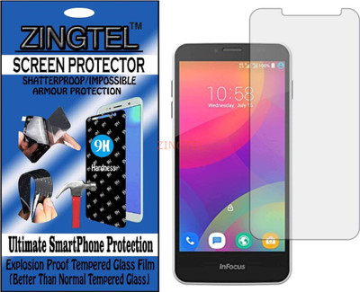 ZINGTEL Impossible Screen Guard for INFOCUS M370(Pack of 1)