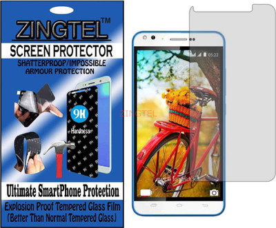 ZINGTEL Impossible Screen Guard for KARBONN TITANIUM MACHFIVE(Pack of 1)