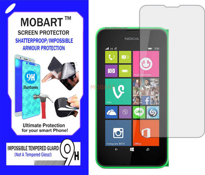 MOBART Impossible Screen Guard for NOKIA LUMIA 530(Pack of 1)