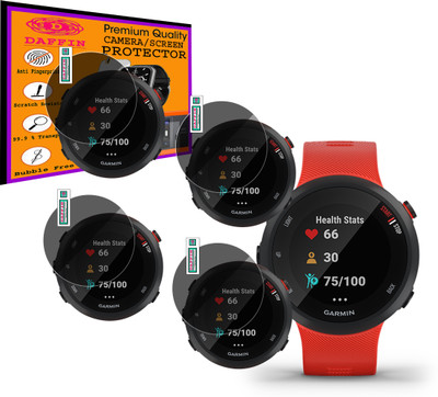 daffin Screen Guard for GARMIN Forerunner 45(Pack of 4)