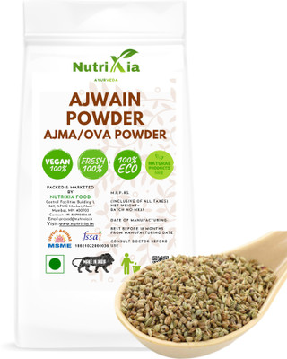 Nutrixia food Ajwain Powder/Ajma/Ova Powder/Trachyspermum ammi .(250 g)