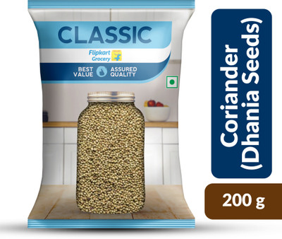 Classic Coriander/Dhaniya Whole by Flipkart Grocery(200 g)