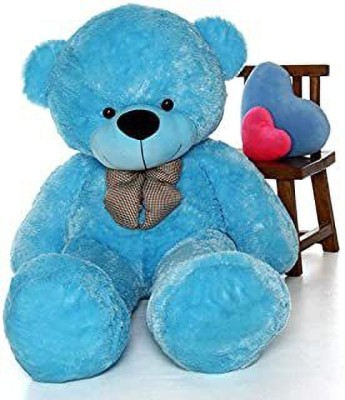 MakeUWish 4 Feet Blue Teddy for your Valentine/Birthday/Anniversary & Gift Teddy -119 cm  - 119 mm(Blue)