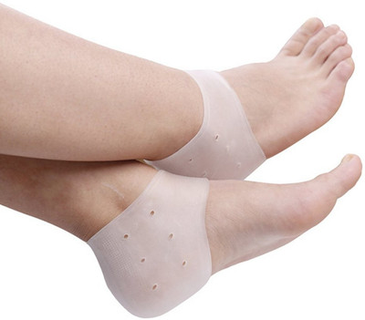 Nightstar Silicone Anti Crack Heel Support Heel Support(White)