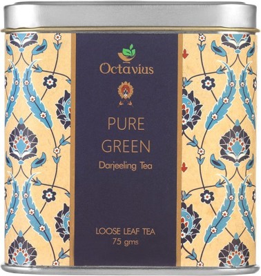 Octavius Fresh Loose Leaf Pure Green Tea from Darjeeling Green Tea Tin(75 g)