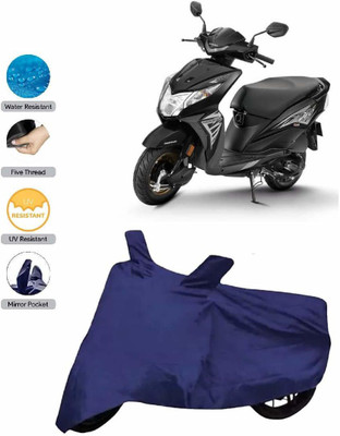 KEDIT Waterproof Two Wheeler Cover for Honda(Dio, Blue)