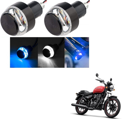 AuTO ADDiCT Front LED Indicator Light for Royal Enfield Meteor 350(White, Blue)