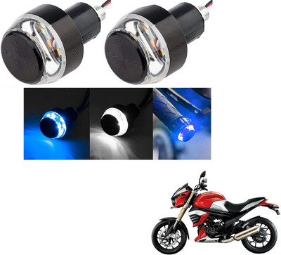 AuTO ADDiCT Front LED Indicator Light for Mahindra Mojo(White, Blue)