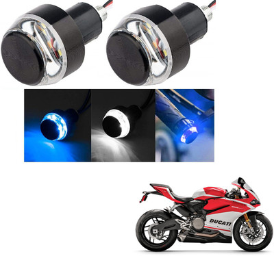 AuTO ADDiCT Front LED Indicator Light for Piaggio 520i(White, Blue)