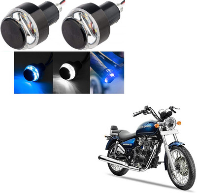 AuTO ADDiCT Front LED Indicator Light for Royal Enfield Thunder Bird 350(White, Blue)