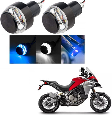 AuTO ADDiCT Front LED Indicator Light for Piaggio 800(White, Blue)