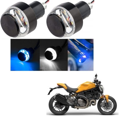 AuTO ADDiCT Front LED Indicator Light for Piaggio 730d(White, Blue)