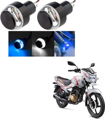 AuTO ADDiCT Front LED Indicator Light for TVS Victor(White, Blue)