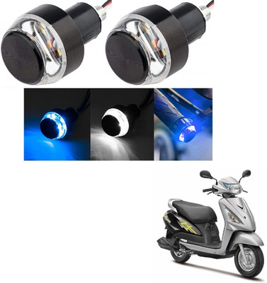 AuTO ADDiCT Front LED Indicator Light for Suzuki Swish(White, Blue)