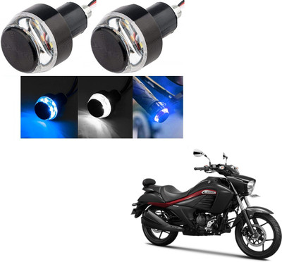 AuTO ADDiCT Front LED Indicator Light for Suzuki Jawa(White, Blue)