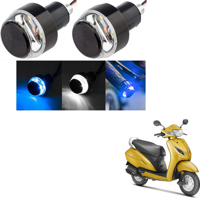 AuTO ADDiCT Front LED Indicator Light for Honda Activa(White, Blue)