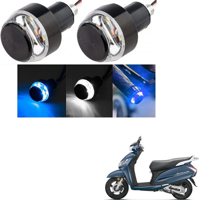 AuTO ADDiCT Front LED Indicator Light for Honda Activa 125(White, Blue)