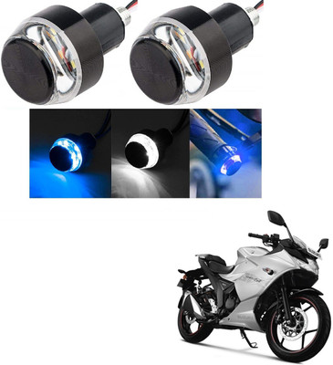 AuTO ADDiCT Front LED Indicator Light for Suzuki Gixxer SF(White, Blue)