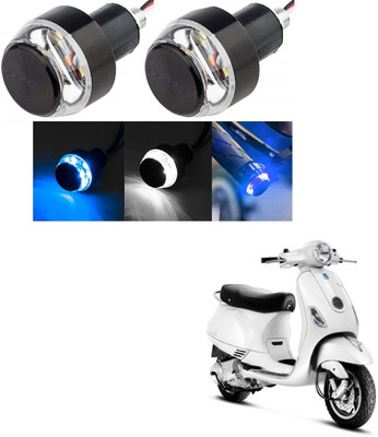 AuTO ADDiCT Front LED Indicator Light for Piaggio Vespa LX(White, Blue)