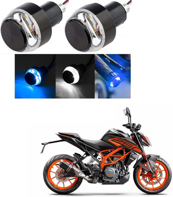 AuTO ADDiCT Front LED Indicator Light for KTM Duke 190(White, Blue)