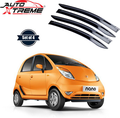 Auto Xtreme For Non-convertibles Front, Rear Wind Deflector(Tinted Tata Nano)