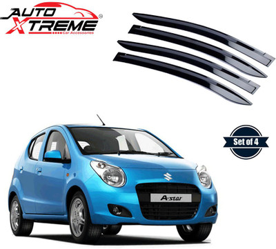 Auto Xtreme For Non-convertibles Front, Rear Wind Deflector(Tinted Maruti A-Star)