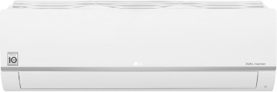 LG 1.5 Ton 5 Star Split Dual Inverter AC - White(PS-Q20SNZE, Copper Condenser)