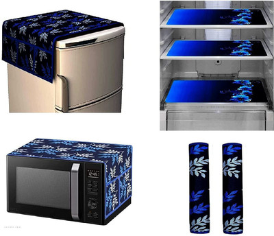 BLUEDOT Refrigerator  Cover(Width: 55 cm, Multicolor)