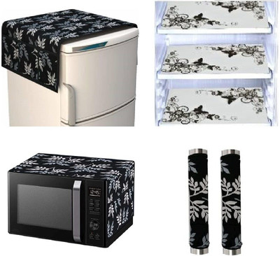 BLUEDOT Refrigerator  Cover(Width: 55 cm, Multicolor)