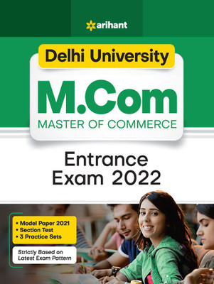 Delhi University M.Com Honours Entrance Exam 2022(English, Paperback, unknown)
